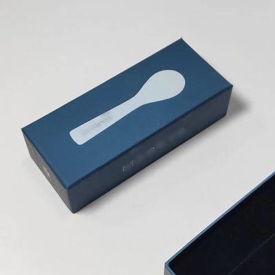 品質  2024 New Design Caviar mop spoon Gift Box With Logo 140x50x38mm 工場