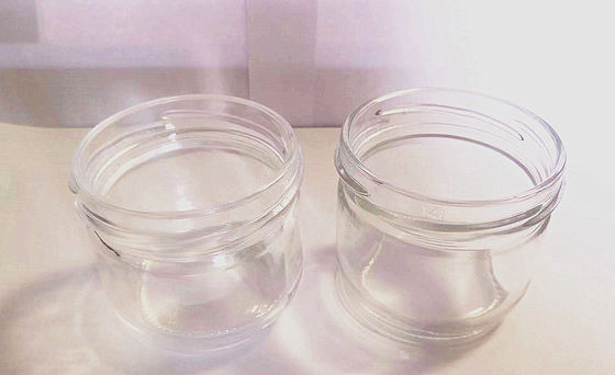 高透明カビアガラスボトル 標準 120ml 金属蓋付き