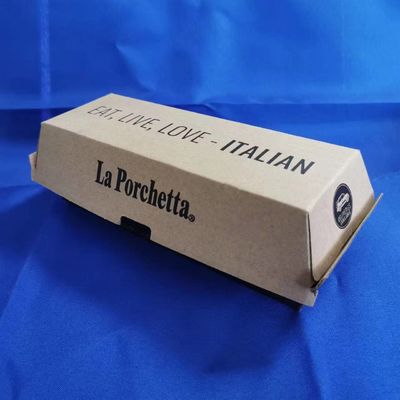 ハンバーガー,スナック,食品 オーバーサイズのデザインで安価な価格で波紋紙包装箱