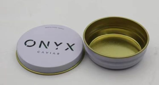 0.28mm 食品用 缶詰 カビアール 包装 真空 30g と 50g の空き缶