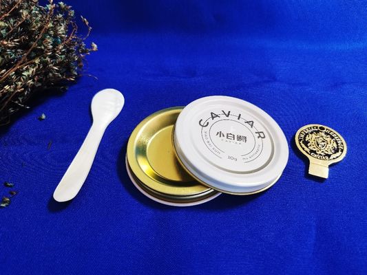 0.28mm 食品用 缶詰 カビアール 包装 真空 缶詰 10g 印刷付き
