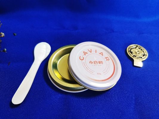 0.28mm 食品用 缶詰 カビアール 包装 真空 缶詰 10g 印刷付き