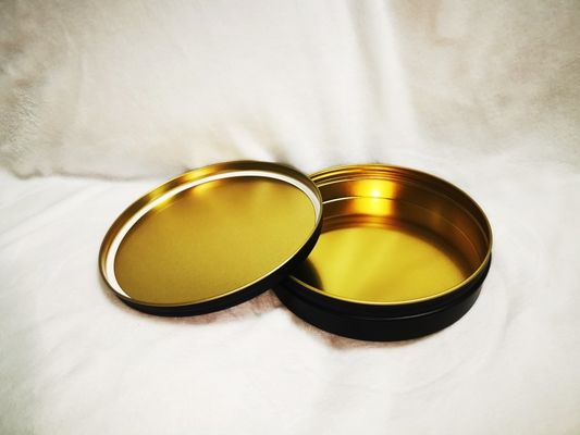 真空空 カビアール 缶詰 食品級 梱包 1000ml/g 1kg 中身は黄金色マットブラック