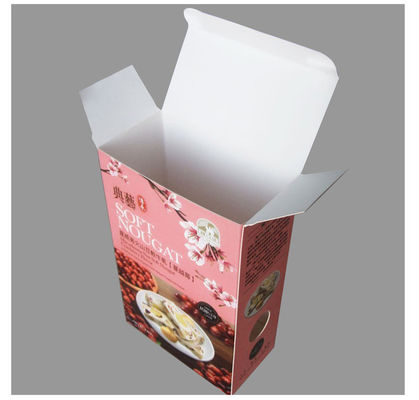 塗装された紙の包装箱 折りたたみ 組み立てスタイル