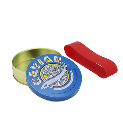 軽量 丸いカビアのパッケージ 空のカビア缶 100g 125g 250g 500g