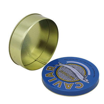 軽量 丸いカビアのパッケージ 空のカビア缶 100g 125g 250g 500g