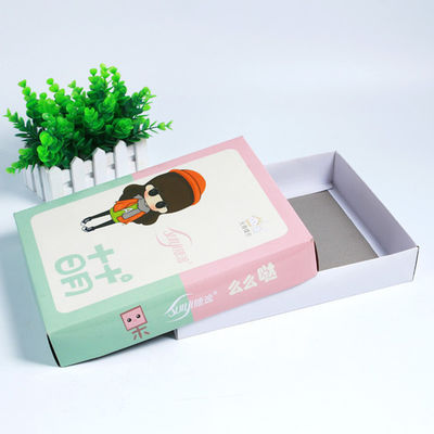 カラー印刷紙包装箱,カスタム印刷包装箱 ロゴプリント可能